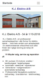 Mobile Screenshot of kjelektro.dk